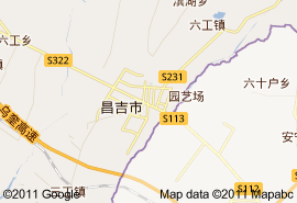 昌吉市地图