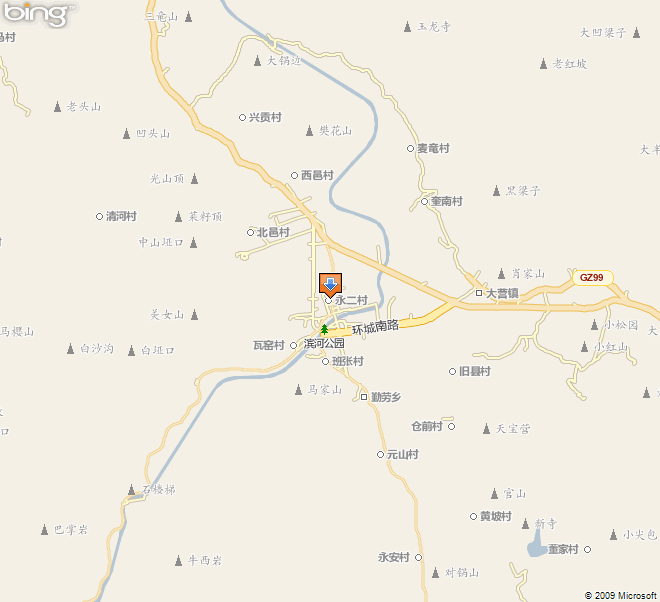 昆明市富民县地图