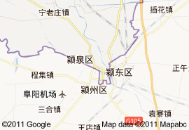 颍泉区地图