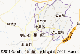杜集区地图