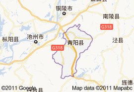 青陽縣地圖
