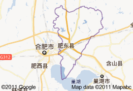 肥東縣地圖