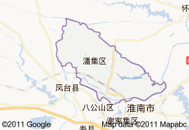 潘集區地圖