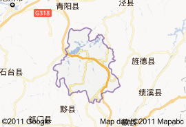 黃山區地圖