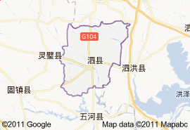 泗縣地圖