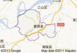 繁昌縣地圖
