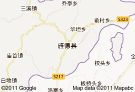 旌德縣地圖