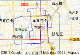 東城區地圖