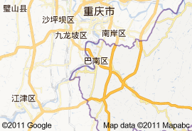 巴南區地圖