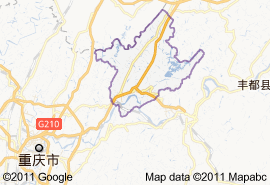 長壽區地圖