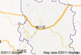南川區地圖