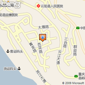 雲陽縣地圖