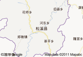 松溪縣地圖