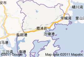 霞浦縣地圖