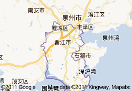 晉江市地圖