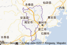 南安市地圖