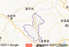 華安縣地圖