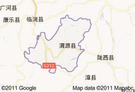 渭源縣地圖