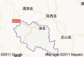 漳縣地圖