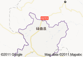 碌曲縣地圖
