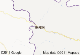 迭部縣地圖