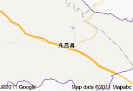 永昌縣地圖