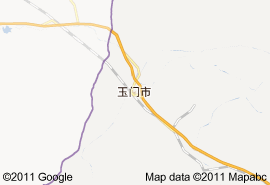玉門市地圖