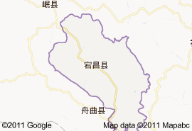 宕昌縣地圖
