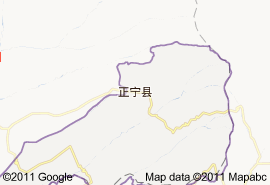 正寧縣地圖