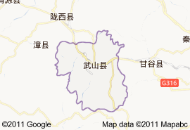 武山縣地圖