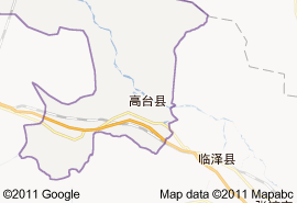 高臺縣地圖