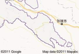 肅南裕固族自治縣地圖