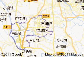禪城區地圖