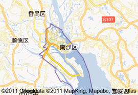 南沙區地圖