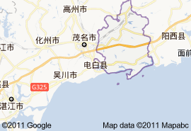 電白縣地圖