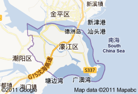 濠江區地圖