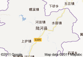 陸河縣地圖