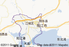 江城區地圖