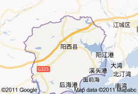 陽西縣地圖