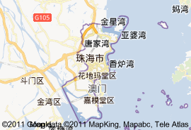 香洲區地圖