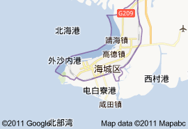 海城區地圖