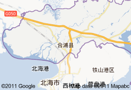 合浦縣地圖
