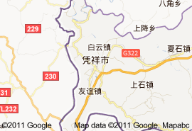 憑祥市地圖