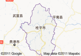 桂平市地圖