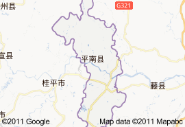 平南縣地圖