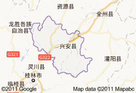 興安縣地圖