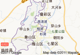 秀峰區地圖