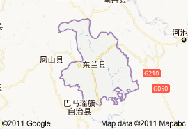 東蘭縣地圖