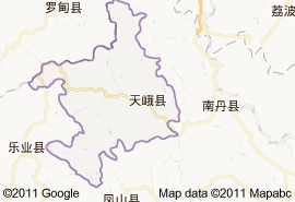 天峨縣地圖