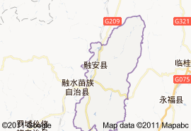 融安縣地圖